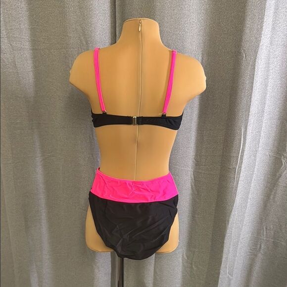 POPVIL Pink and Black Bikini Set - Picture 9 of 16